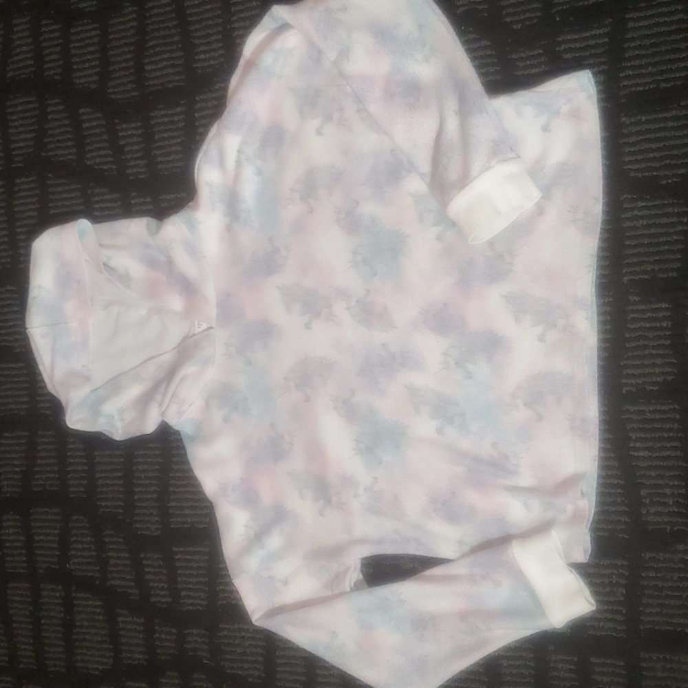 Eyeshadow girls crop hoodie